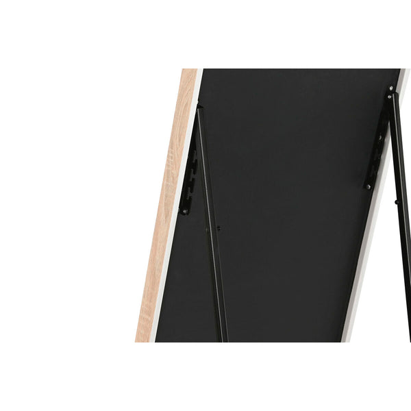 Ankleidespiegel Home ESPRIT Weiß Braun Beige Grau Kristall polystyrol 35,5 x 40 x 156 cm (4 Stück)