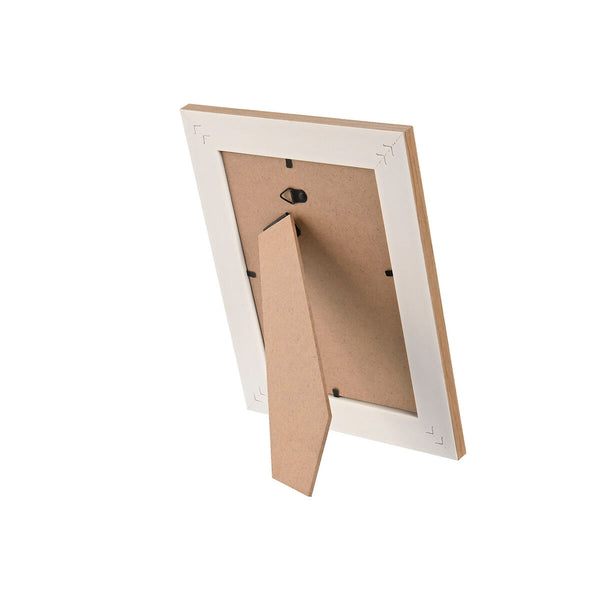 Fotorahmen Home ESPRIT Bunt Aluminium Kristall Holz MDF Scandi 16 x 2,8 x 21 cm (4 Stück)