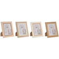 Fotorahmen Home ESPRIT Bunt Aluminium Kristall Holz MDF Scandi 16 x 2,8 x 21 cm (4 Stück)