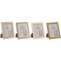 Fotorahmen Home ESPRIT Kristall Holz MDF 18 x 2,8 x 23 cm (4 Stück)