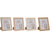 Fotorahmen Home ESPRIT Kristall Holz MDF Skandinavisch 23 x 2,8 x 28 cm (4 Stück)