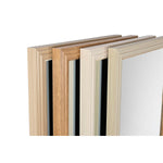 Ankleidespiegel Home ESPRIT Weiß Braun Beige Grau 35,5 x 40 x 155 cm (4 Stück)