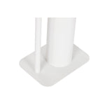 Toilettenpapierrollenhalterung Home ESPRIT Weiß natürlich Metall Bambus 22 x 16 x 68 cm