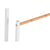Handtuchständer Home ESPRIT Weiß natürlich Metall Bambus 45 x 22 x 85 cm