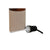 Seifenspender Home ESPRIT Braun Schwarz Beige Harz Akazienholz 10 x 8 x 17,5 cm