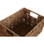 Korb-Set Home ESPRIT natürlich Metall Naturfaser 36 x 28 x 21 cm 2 Stücke
