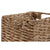 Korb-Set Home ESPRIT natürlich Metall Naturfaser 36 x 28 x 21 cm 2 Stücke