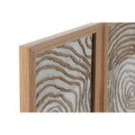 Satz mit 3 Bildern Home ESPRIT Papier Kristall 20 x 2 x 30 cm (3 Stücke)