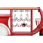 Flaschenregal Home ESPRIT Rot Metall 165 x 60 x 100 cm