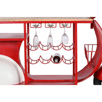 Flaschenregal Home ESPRIT Rot Metall 165 x 60 x 100 cm