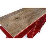 Flaschenregal Home ESPRIT Rot Metall 165 x 60 x 100 cm