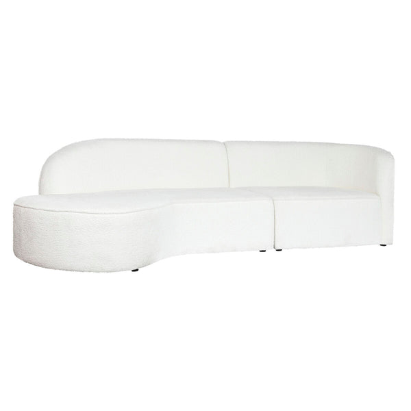 Sofa Home ESPRIT Weiß Moderne 299 x 107 x 73 cm