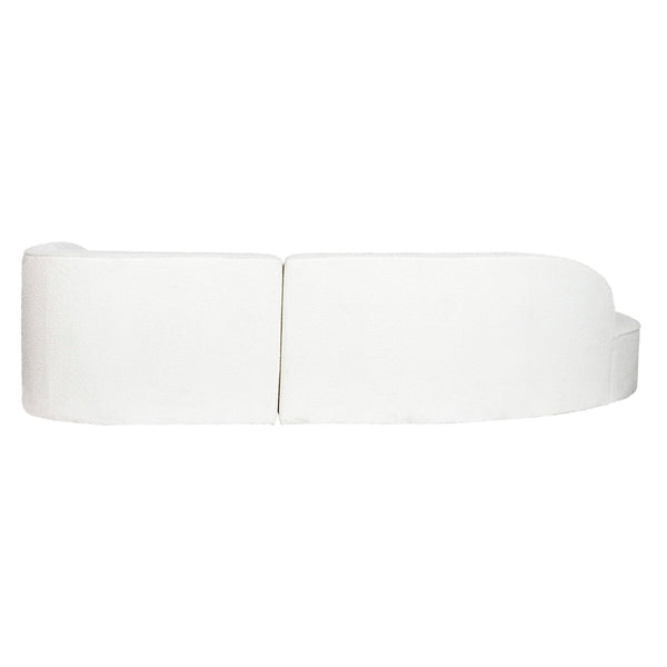 Sofa Home ESPRIT Weiß Moderne 299 x 107 x 73 cm