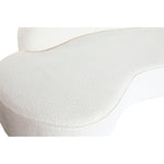 Sofa Home ESPRIT Weiß Moderne 299 x 107 x 73 cm