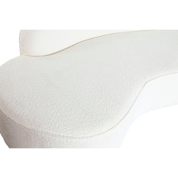 Sofa Home ESPRIT Weiß Moderne 299 x 107 x 73 cm