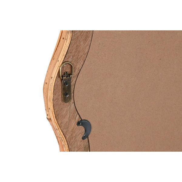 Wandspiegel Home ESPRIT natürlich Kristall Rattan Urban 49 x 2,5 x 118 cm