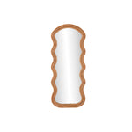 Wandspiegel Home ESPRIT natürlich Kristall Rattan Urban 49 x 2,5 x 118 cm