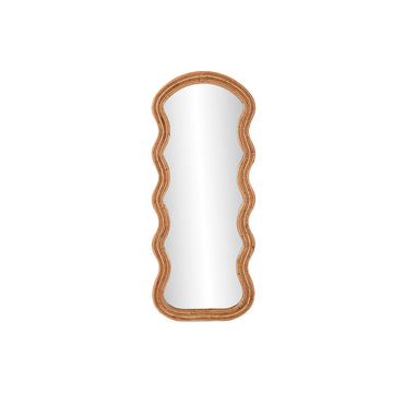 Wandspiegel Home ESPRIT natürlich Kristall Rattan Urban 49 x 2,5 x 118 cm