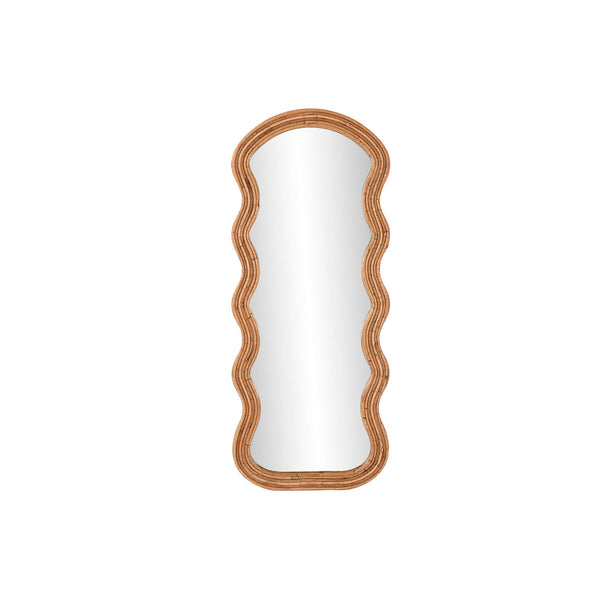 Wandspiegel Home ESPRIT natürlich Kristall Rattan Urban 49 x 2,5 x 118 cm