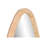 Wandspiegel Home ESPRIT natürlich Kristall Rattan Scandi 53 x 4 x 125 cm