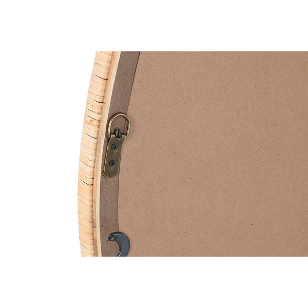 Wandspiegel Home ESPRIT natürlich Kristall Rattan Scandi 53 x 4 x 125 cm