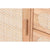 Anrichte Home ESPRIT natürlich Metall Rattan Kautschukholz 73,5 x 35 x 78 cm