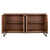Anrichte Home ESPRIT Braun Schwarz Silberfarben natürlich Mango-Holz Spiegel 150 x 38 x 80 cm