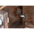 Anrichte Home ESPRIT Braun Schwarz Silberfarben natürlich Mango-Holz Spiegel 80 x 38 x 80 cm