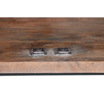 Anrichte Home ESPRIT Braun Schwarz Silberfarben natürlich Mango-Holz Spiegel 80 x 38 x 80 cm