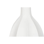 Vase Home ESPRIT Weiß Fiberglas 30 x 30 x 80 cm