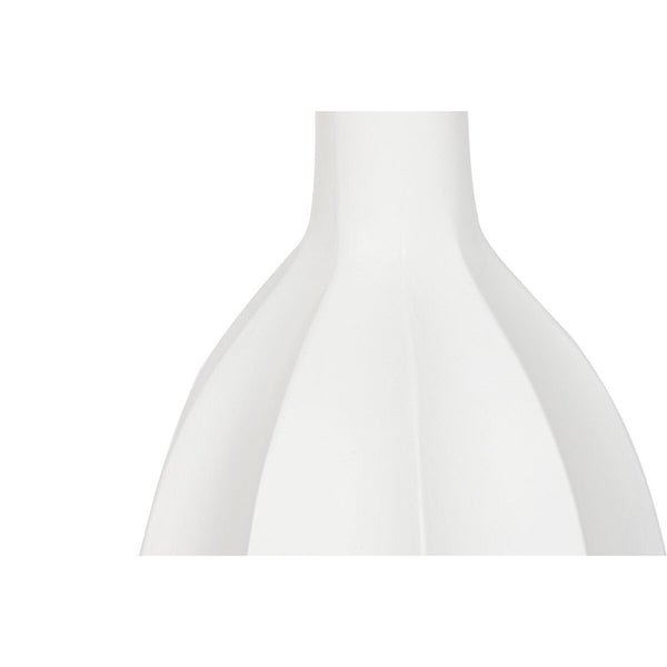 Vase Home ESPRIT Weiß Fiberglas 30 x 30 x 80 cm