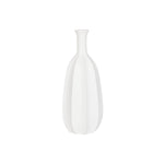Vase Home ESPRIT Weiß Fiberglas 30 x 30 x 80 cm