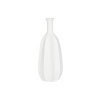 Vase Home ESPRIT Weiß Fiberglas 30 x 30 x 80 cm