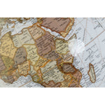 Terraqueo-Globus Home ESPRIT Braun PVC Mango-Holz 27 x 25 x 55 cm