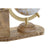 Terraqueo-Globus Home ESPRIT Weiß Braun PVC Mango-Holz 24 x 8 x 19 cm