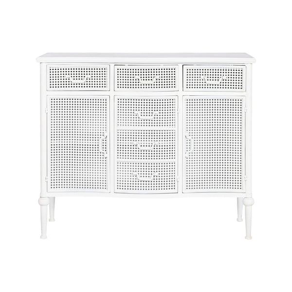 Anrichte Home ESPRIT Weiß Metall 101 x 42 x 85 cm