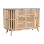 Schubladenschrank Home ESPRIT Gold natürlich Tanne 120 x 40 x 80 cm