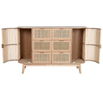 Schubladenschrank Home ESPRIT Gold natürlich Tanne 120 x 40 x 80 cm