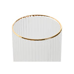 Gläserset Home ESPRIT Durchsichtig Gold Kristall 400 ml (6 Stück)