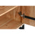Anrichte Home ESPRIT Braun Metall Akazienholz 90 x 40 x 161 cm