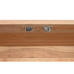 Anrichte Home ESPRIT Braun Metall Akazienholz 90 x 40 x 161 cm