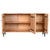 Anrichte Home ESPRIT Braun Schwarz Metall Akazienholz 145 x 40 x 80 cm