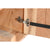 Anrichte Home ESPRIT Braun Schwarz Metall Akazienholz 145 x 40 x 80 cm