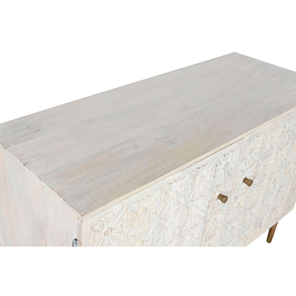 Anrichte Home ESPRIT Weiß Gold 120 x 45 x 80 cm