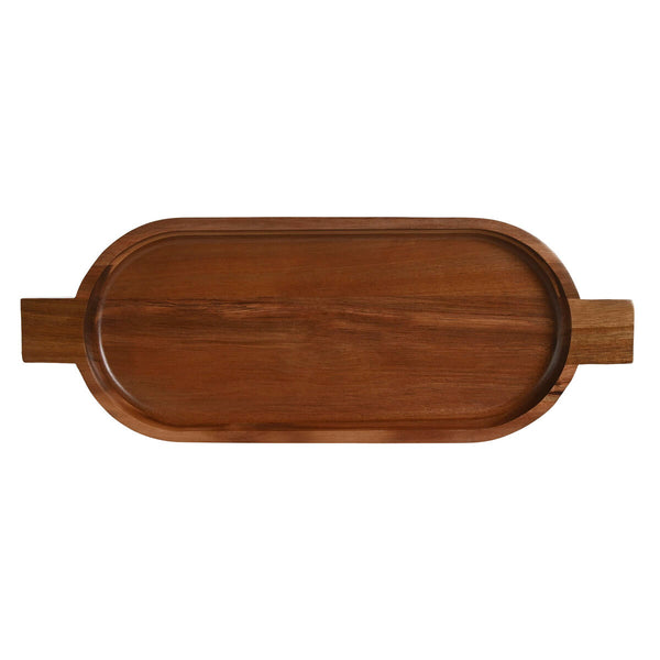 Tablett für Snacks Home ESPRIT natürlich Akazienholz 48,5 x 18 x 3,5 cm