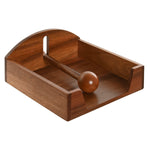 Serviettenring Home ESPRIT natürlich Akazienholz 19 x 21 x 8,8 cm