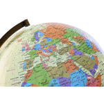 Terraqueo-Globus Home ESPRIT Beige Gold PVC 33 x 32 x 42 cm