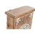 Schlüsselschrank Home ESPRIT Weiß natürlich 18 x 7,5 x 28 cm