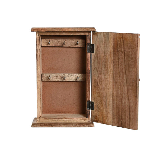 Schlüsselschrank Home ESPRIT Weiß natürlich 18 x 7,5 x 28 cm