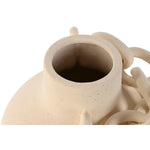 Vase Home ESPRIT Weiß aus Keramik Steingut Moderne 22 x 22 x 22 cm